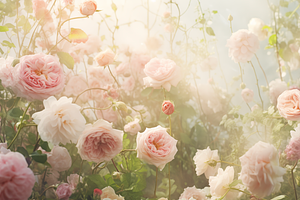 Magical Light Garden Roses