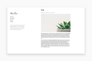 Milo - Photography WordPress Theme