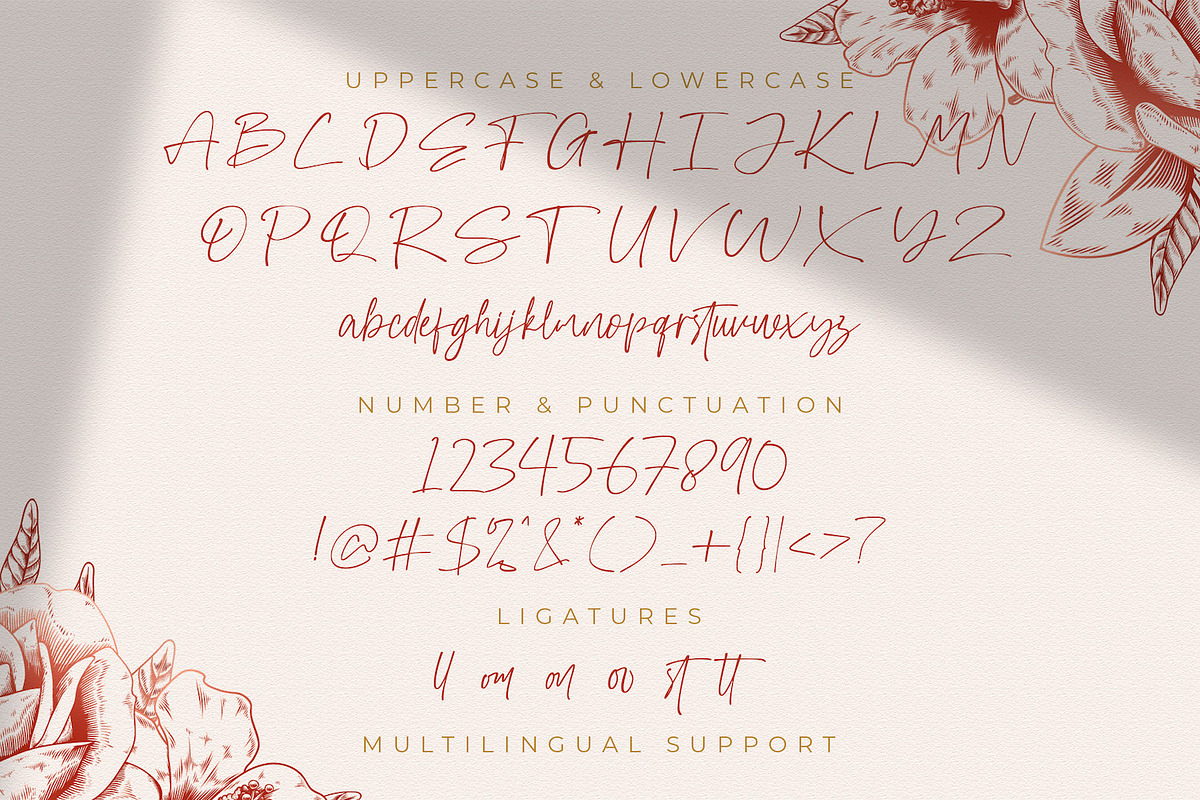 Vatteny Rose - Signature Script Font, a Script Font by StringLabs (Photo 10 of 11)