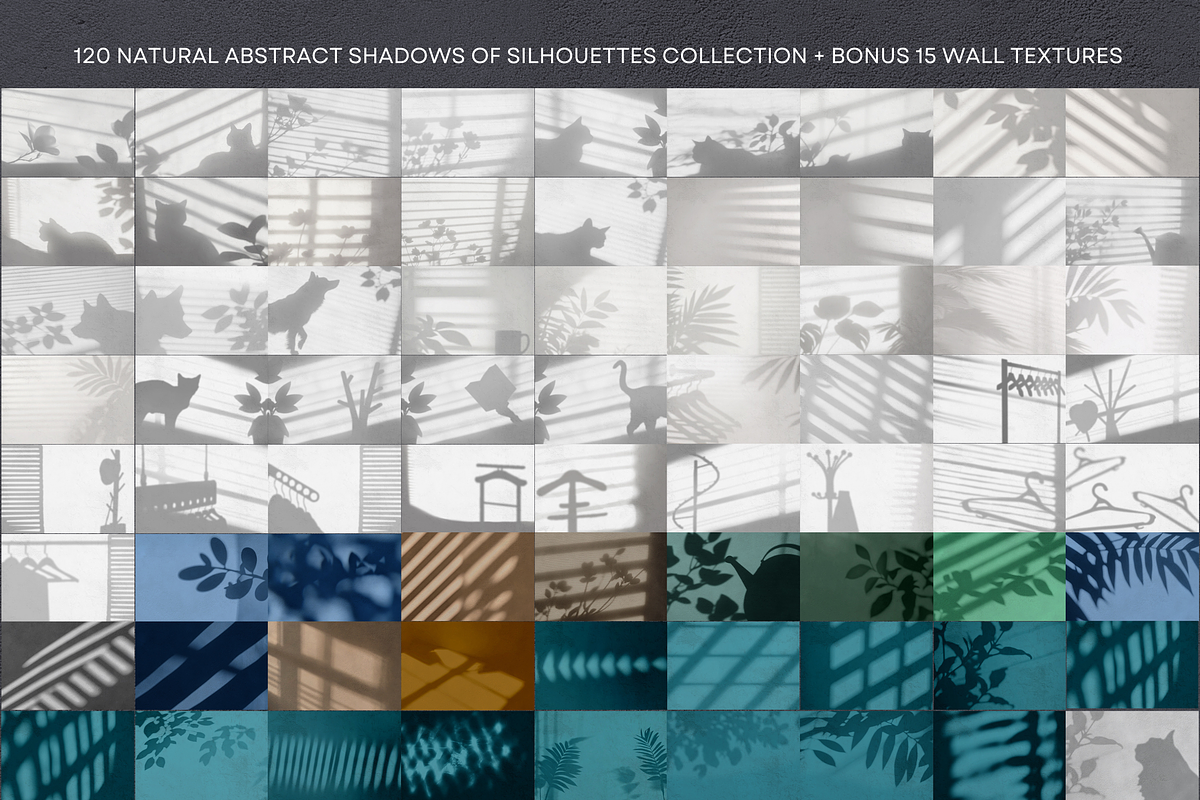120 Shadows Overlays Bundle, a Texture Graphic by barsrsind (Photo 9 of 11)
