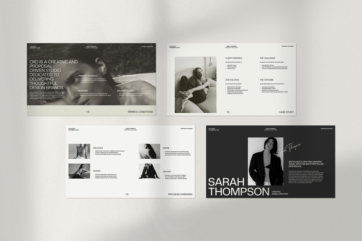 OXO | Proposal Deck Template, a Presentation Template by Graphpexel (Photo 3 of 8)