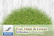 Fur, Hair and Grass Brushes, a Brush Add-On by Creative Graphics (Thumbnail 3 of 6)