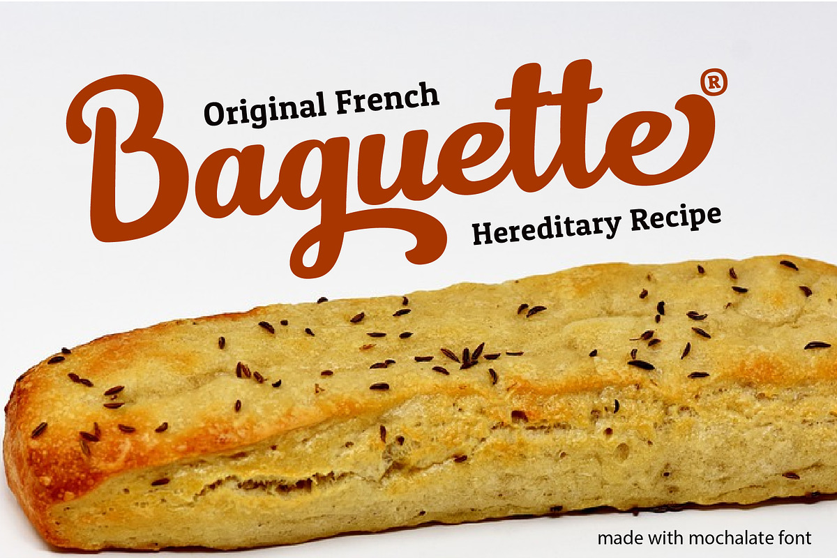 Mochalate | sweet & delicious font preview 2