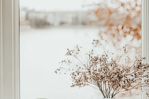 Cozy autumn setup with empty chair, a Photo by Dvoevnore photos