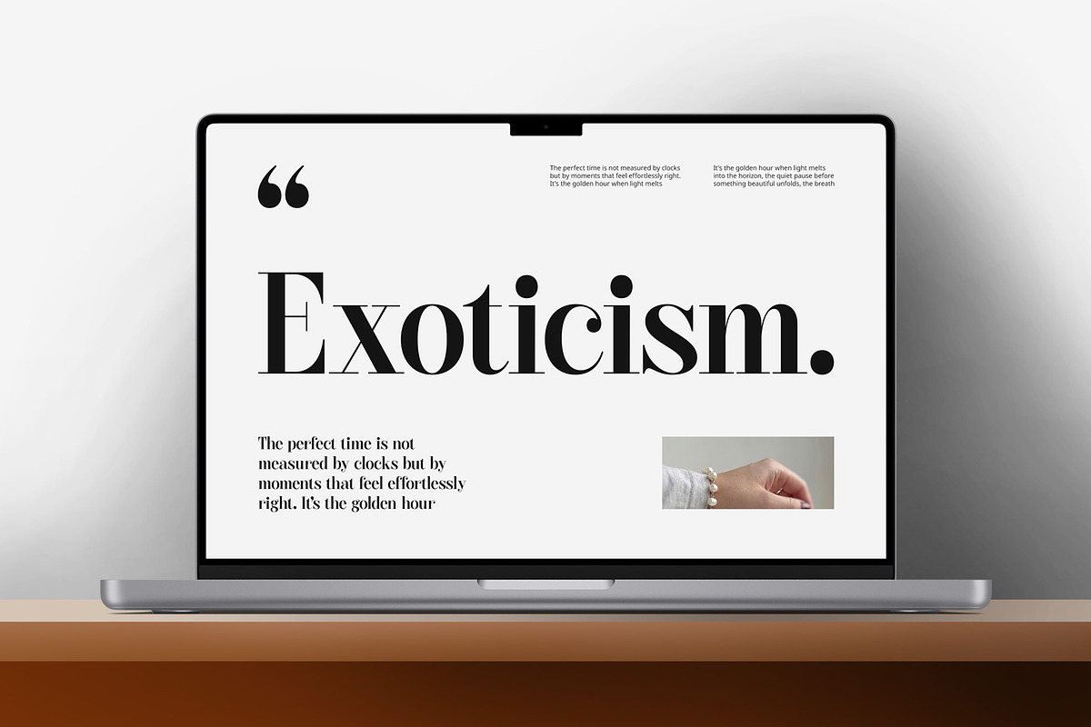 CS Lobelia – Classic Font, a Serif Font by Craft Supply Co. (Photo 3 of 8)