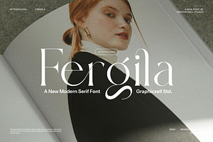 Fergila Elegant Serif Font