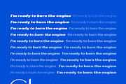 AlterGlam Elegant Extended Font, a Sans Serif Font by popskraft (Thumbnail 5 of 12)