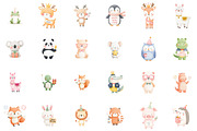 New Year Animal Clipart, an Illustration by Sublimation Artist (Thumbnail 2 of 6)