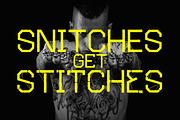 Snitch Typeface, a Sans Serif Font by ANDR35 (Thumbnail 2 of 7)