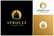 pine evergreen spruce tree logo, a Branding & Logo Template by Enola99d (Thumbnail 2 of 2)