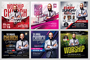 New-200 Church Flyers Bundle, a Flyer Template by AfzaalGraphics (Thumbnail 17 of 41)