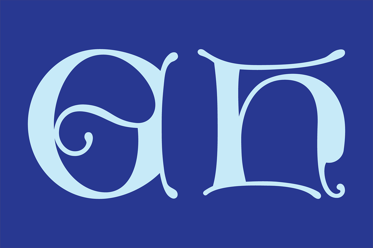 Gothic Initials Nine Font, a Script Font by GG Design (Photo 5 of 14)
