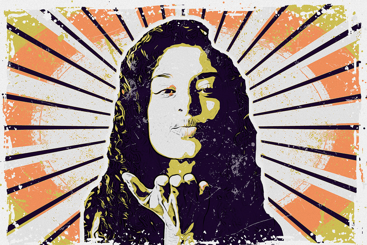 Retro Grunge Cartoon Photo Effect, an Action Add-On by MRI STUDIO (Photo 19 of 19)