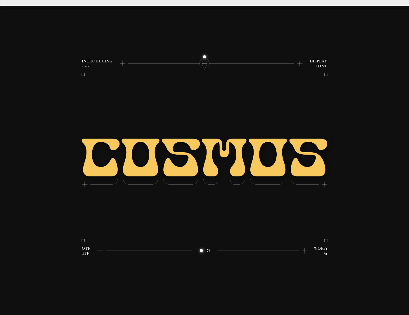 Cosmos Display Typeface, a Serif Font by infernostudio3