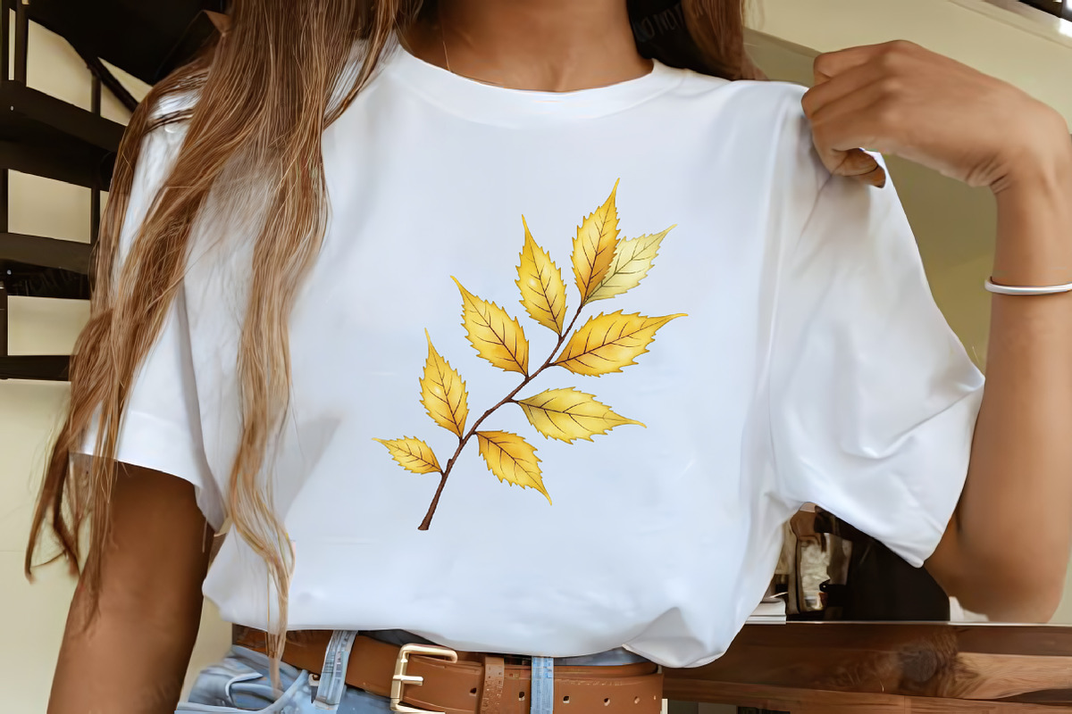 Watercolor Autumn Leaves Clipart, an Illustration by CrexoraLab (Photo 3 of 5)
