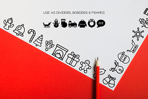 Christmas Icons - Dingbat Font