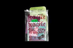 Translucent Plastic Bag Mockup