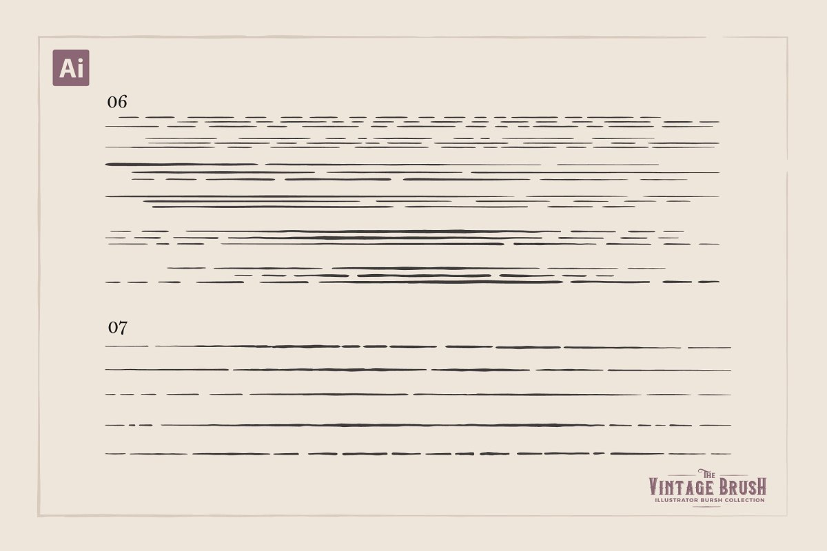 Illustrator Brushes Super Bundle, a Brush Add-On by AndrewPixel (Photo 12 of 25)