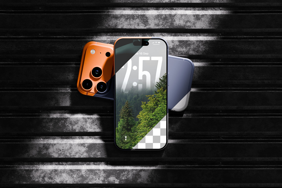 iPhone 17 Pro Mockup, a Product Mockup by itefan Studio (Photo 3 of 3)
