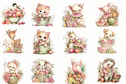 Whimsical Summer Animals with Fruit, an Illustration by Designworld (Thumbnail 4 of 8)