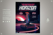 Game Night Flyer Retro Joystick, a Flyer Template by Storm Pixels (Thumbnail 2 of 3)