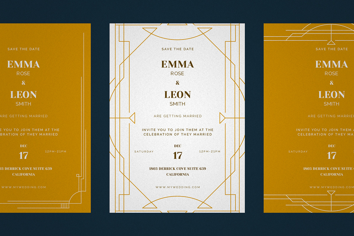 Art Deco Collection - Fonts, Vectors, a Serif Font by VP Fonts (Photo 17 of 23)