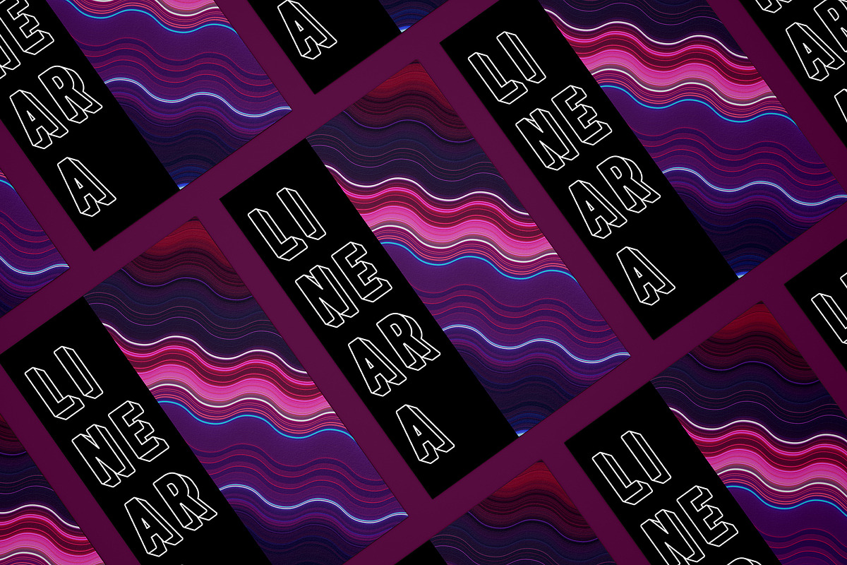 Lineara Modern Line Caps Font, a Sans Serif Font by Kohl + Cole (Photo 4 of 8)