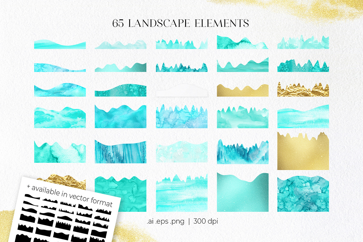 Celestial Landscape Abstract Creator, a Texture Illustration by Julie&Taily (Photo 4 of 25)