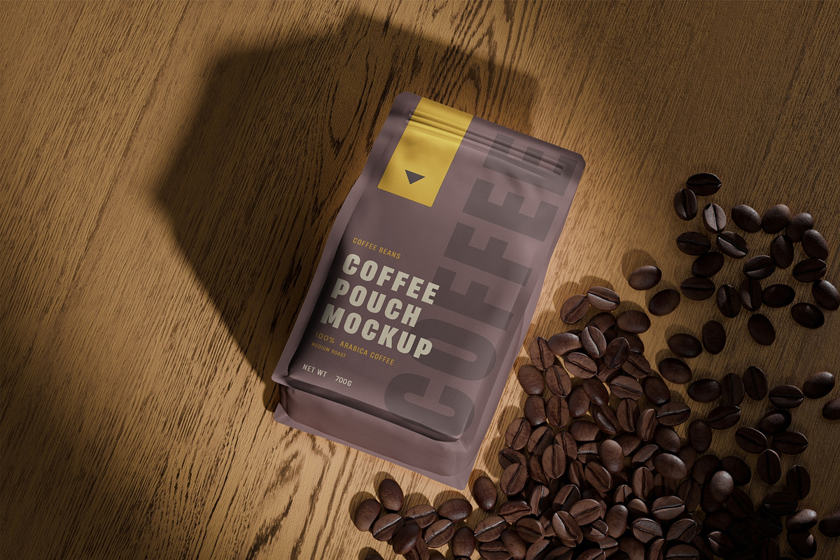 Coffee Pouch Mockup, a Packaging Mockup by Artnivora.Std (Photo 3 of 3)
