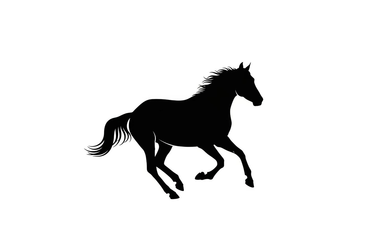 Black Horse Silhouette Bundle, an Illustration by jahid234 (Photo 8 of 31)