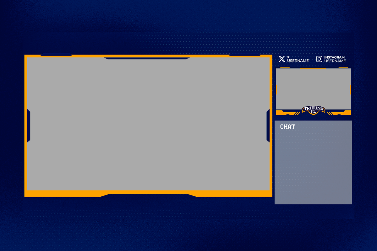 Stream Overlay, a Social Media Template by kr3ndesign (Photo 2 of 4)