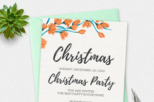 Holiday Party Invitation, an Invitation Template by graphicforest