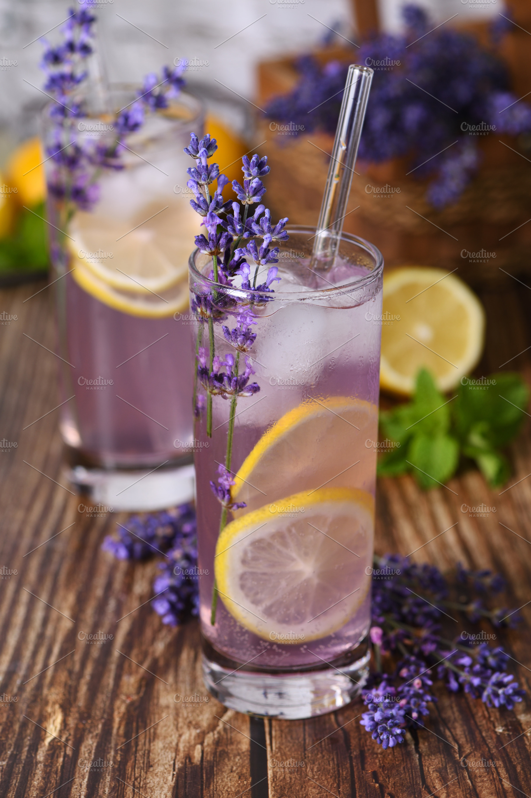 Homemade Lavender Lemonade, a Photo by Apolonia