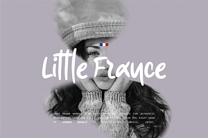 Little France marker font