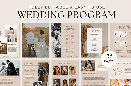 Wedding Day Magazine Template, a Templates & Theme by ShopRShop