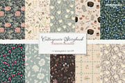 Cottagecore Storybook Pattern Bundle, a Pattern Graphic by Mieken Petra Designs (Thumbnail 1 of 7)