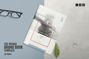 The Voyage - Brand Book Template, a Brochure Template by ZippyPixels