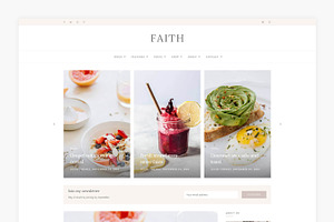 Faith - WordPress Blog & Shop Theme