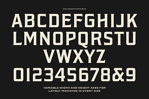 EFCO Colburn - Variable Font