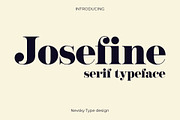 NT Josefine, a Serif Font by nevsky.type (Thumbnail 1 of 15)