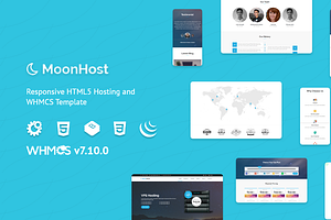 MoonHost - Hosting & WHMCS Template