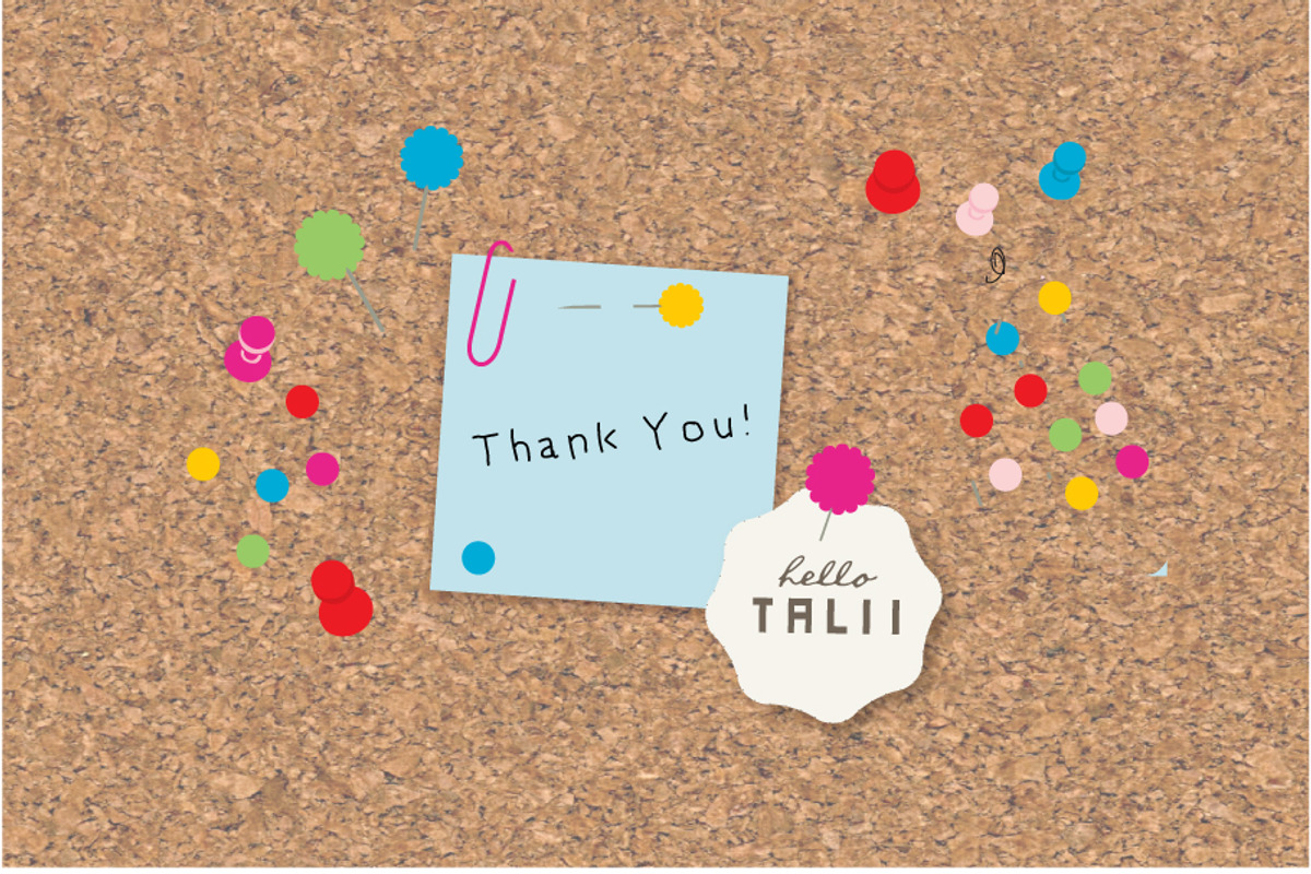 OFFICE CORK BOARD MOCK UP BUNDLE, an Education Illustration by Hello Talii (Photo 7 of 7)