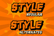 Maximal - display font, a Slab Serif Font by Fontcastle (Thumbnail 2 of 9)