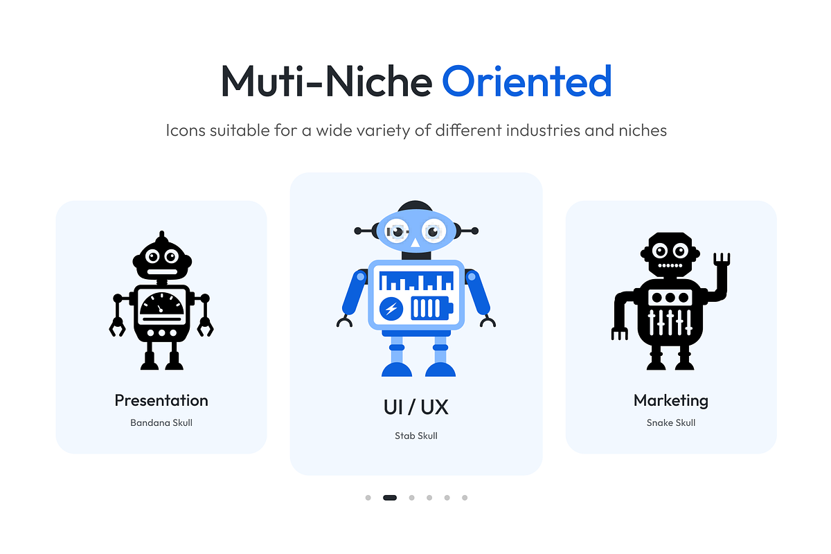 Robots Icon Set, an Emoji Icon by Brickclay (Photo 3 of 6)