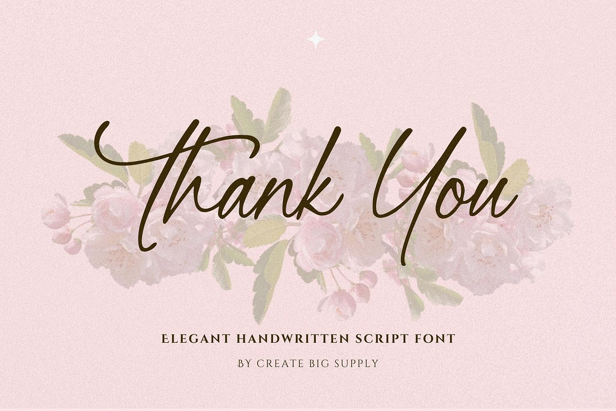 Laurels Samantha, a Handwritten Font by CreateBigSupply (Photo 10 of 10)