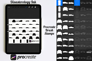 Cars Outlines & Silhouettes Set 1