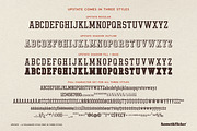 UPSTATE - A Collegiate Style Font, a Slab Serif Font by Komet & Flicker (Thumbnail 15 of 15)