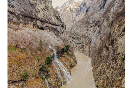 Beautiful Canyon of Moraca river in, a Nature Photo by Elizaveta Galitskaya