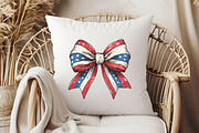 4th of July Coquette Bow Png, an Illustration by Libby Wishes (Thumbnail 2 of 4)