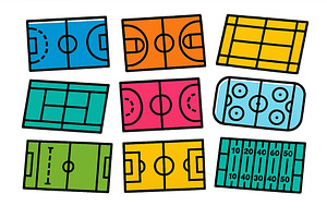 Colorful vector illustrations of, a Sport Illustration by ZinetroN